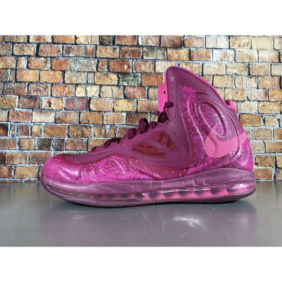 NIKE Air Max Hyperposite Mens Size 11 Raspberry Plum Pink Rare 524862-601 - Picture 4 of 9